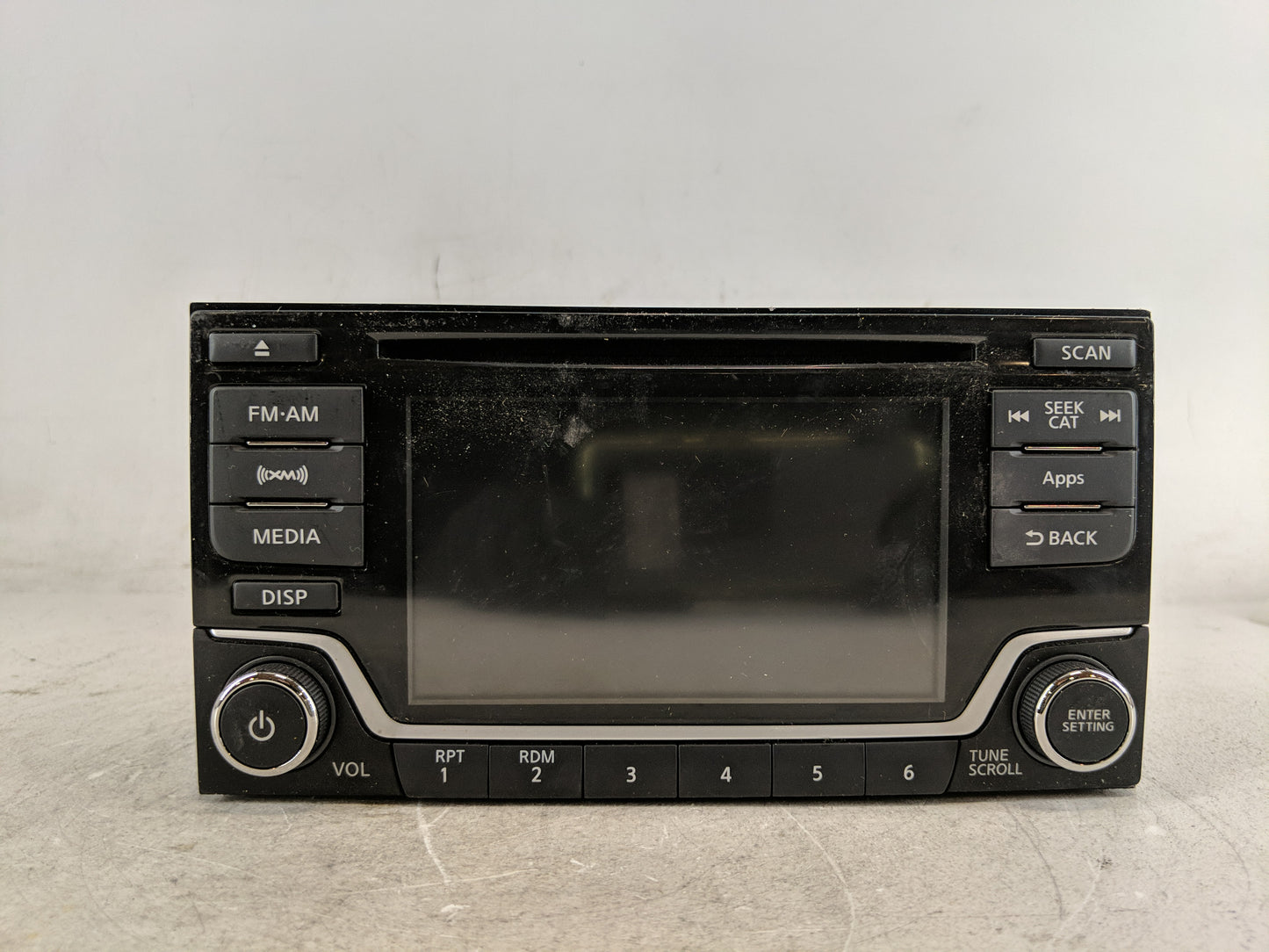 2016 Nissan Sentra Radio AM FM Cd Player Receiver Replacement P/N:28185 4AF1A Fits OEM Used Auto Parts - Oemusedautoparts1.c