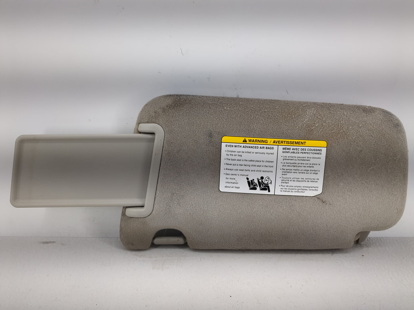 2013-2019 Nissan Sentra Sun Visor Shade Replacement Passenger Right Mirror Fits Fits 2012 2013 2014 2015 2016 2017 2018 2019