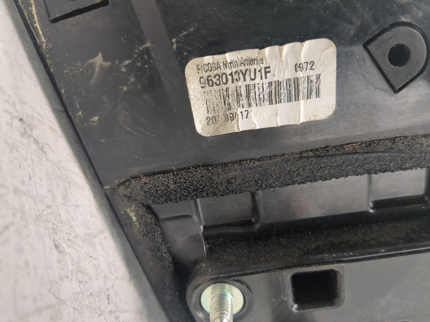 2016-2019 Nissan Sentra Side Mirror Replacement Passenger Right View Door Mirror P/N:963013YU1F Fits Fits 2016 2017 2018 201