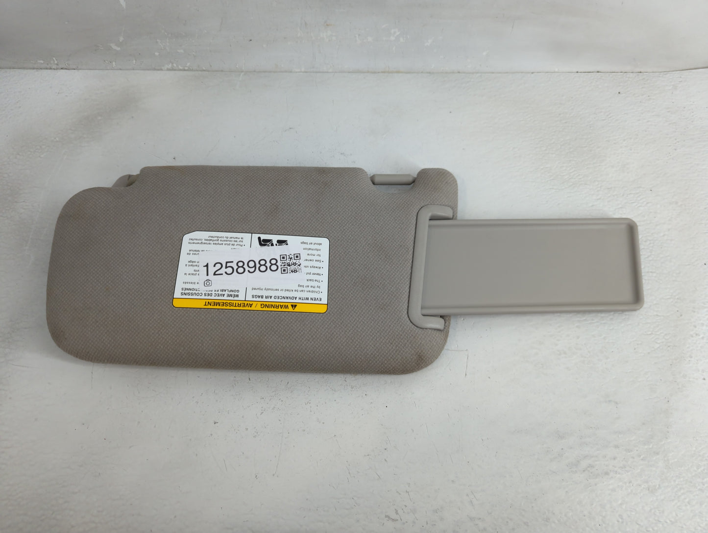 2013-2019 Nissan Sentra Sun Visor Shade Replacement Passenger Right Mirror Fits Fits 2012 2013 2014 2015 2016 2017 2018 2019