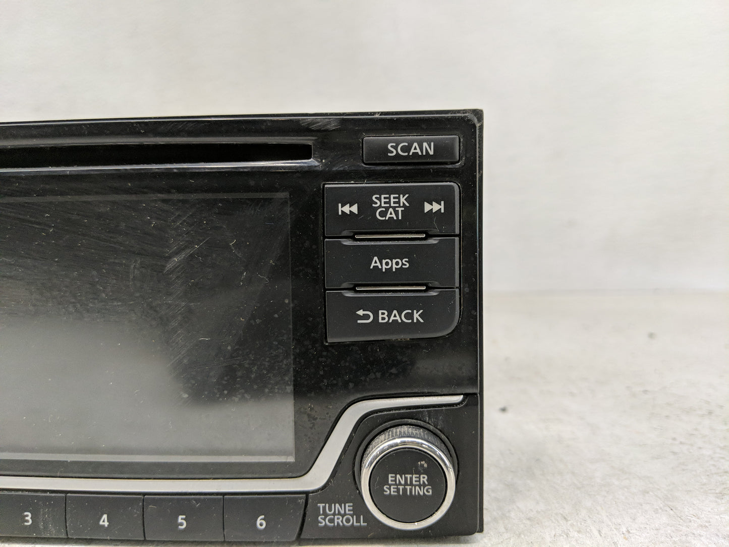 2016 Nissan Sentra Radio AM FM Cd Player Receiver Replacement P/N:28185 4AF1A Fits OEM Used Auto Parts - Oemusedautoparts1.c