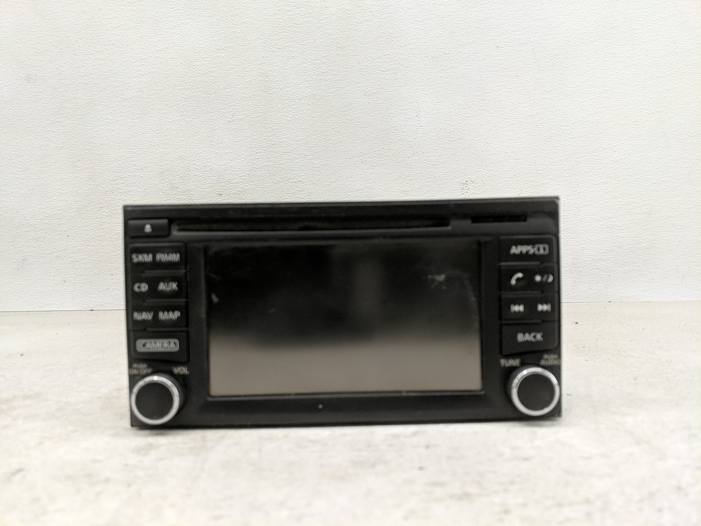 2016 Nissan Sentra Radio AM FM Cd Player Receiver Replacement P/N:259154FY1A 7 612 051 347, 28185 4AF1A Fits OEM Used Auto P