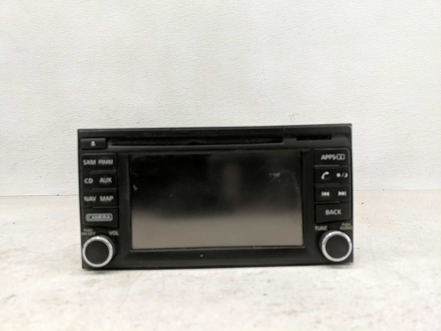 2016 Nissan Sentra Radio AM FM Cd Player Receiver Replacement P/N:259154FY1A 7 612 051 347, 28185 4AF1A Fits OEM Used Auto P
