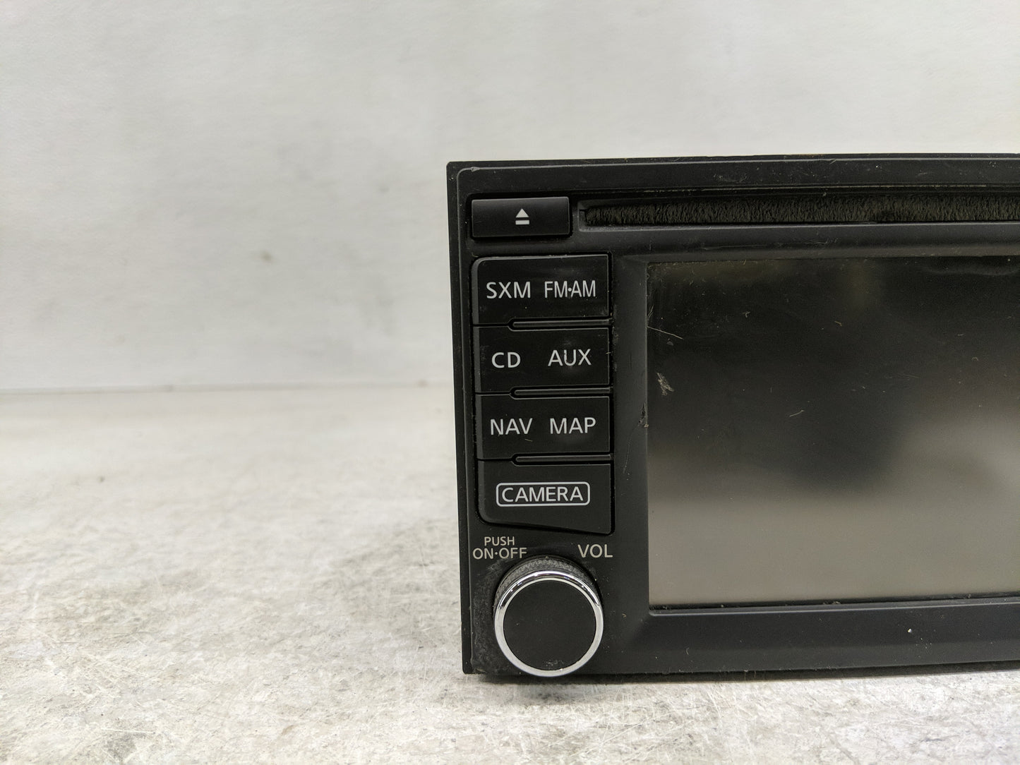 2016 Nissan Sentra Radio AM FM Cd Player Receiver Replacement P/N:259154FY1A 7 612 051 347, 28185 4AF1A Fits OEM Used Auto P