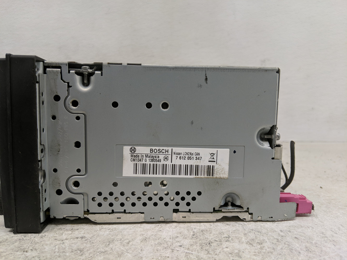 2016 Nissan Sentra Radio AM FM Cd Player Receiver Replacement P/N:259154FY1A 7 612 051 347, 28185 4AF1A Fits OEM Used Auto P