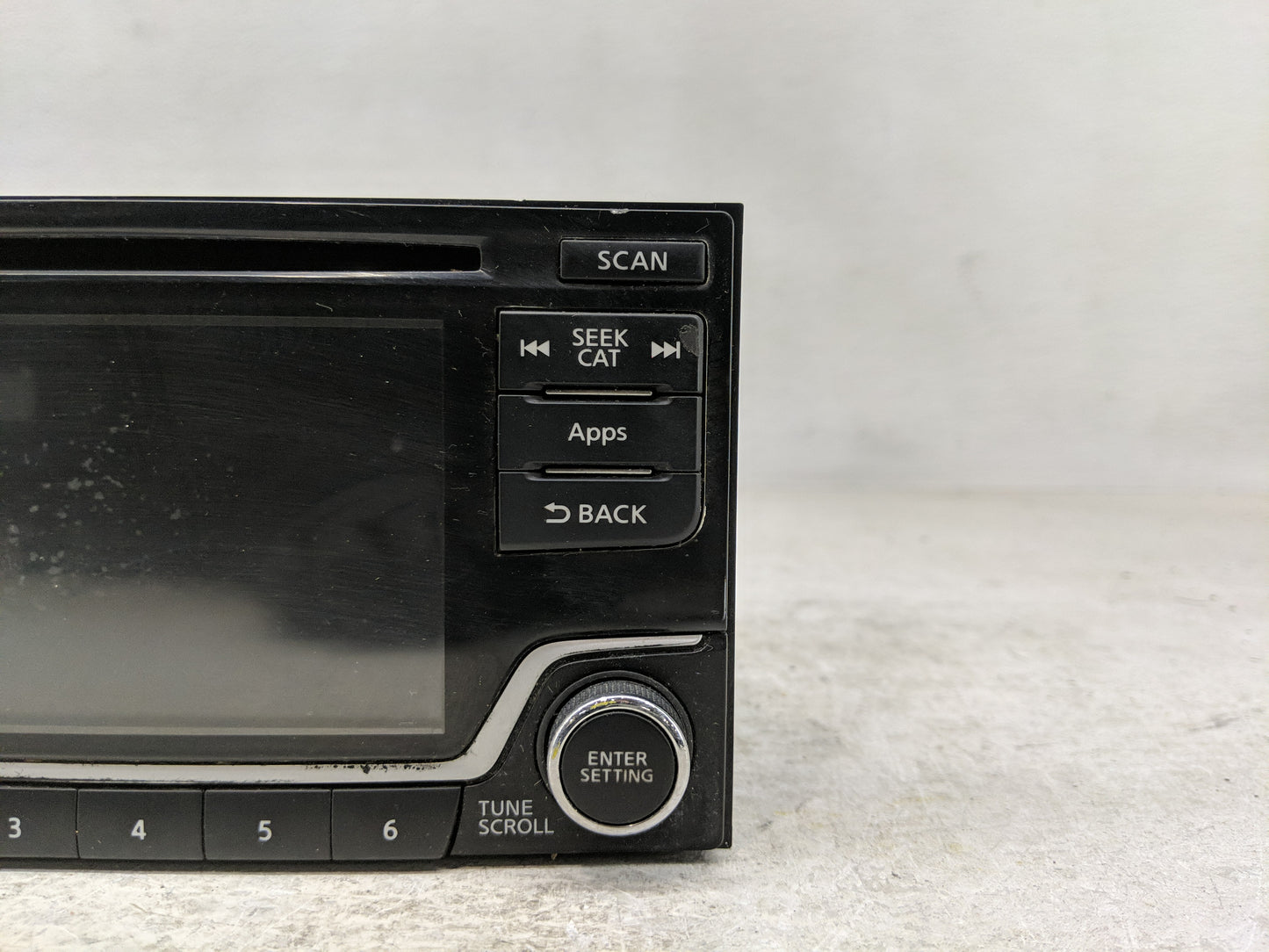 2016 Nissan Sentra Radio AM FM Cd Player Receiver Replacement P/N:28185 4AF1A Fits OEM Used Auto Parts - Oemusedautoparts1.c