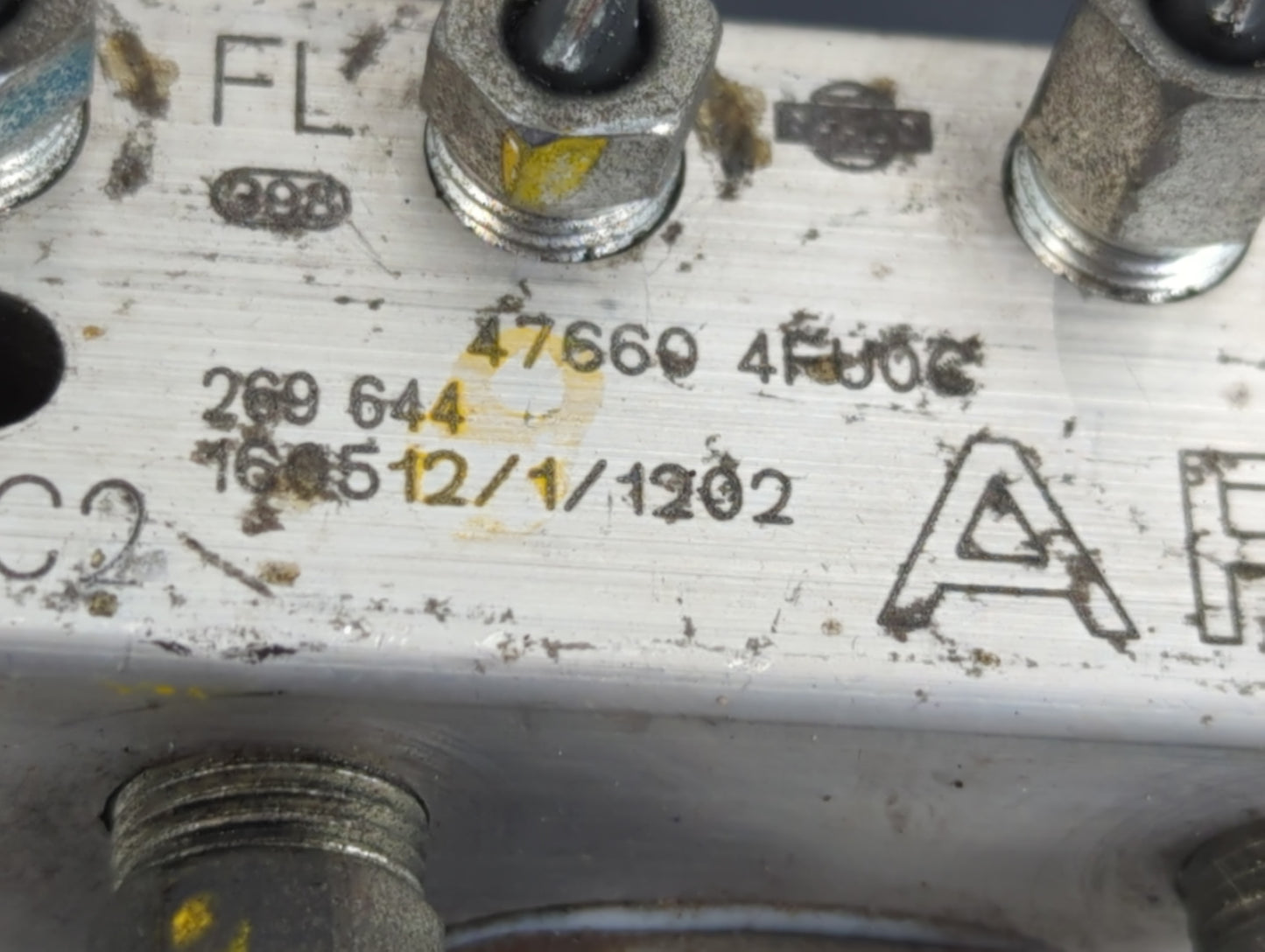 2016-2018 Nissan Sentra ABS Pump Control Module Replacement P/N:269 644 47660 4FU0C Fits Fits 2016 2017 2018 OEM Used Auto P