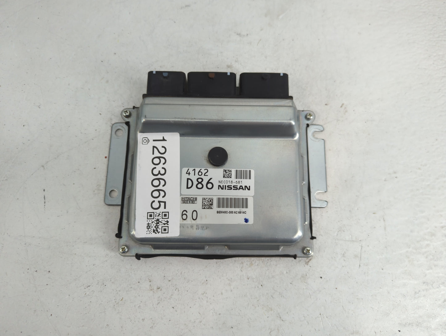 2016-2017 Nissan Sentra PCM Engine Control Computer ECU ECM PCU OEM P/N:NEC018-681 Fits Fits 2016 2017 OEM Used Auto Parts -