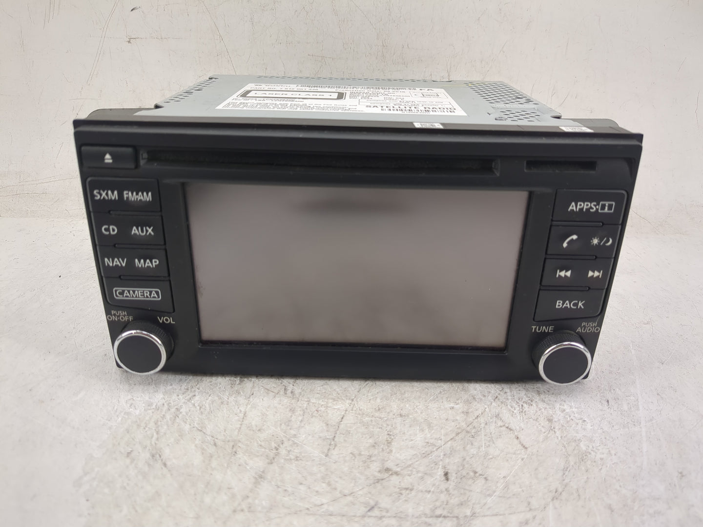 2016 Nissan Sentra Radio AM FM Cd Player Receiver Replacement P/N:259154AF1A 7 612 051 346, 28185 9MC1A Fits OEM Used Auto P