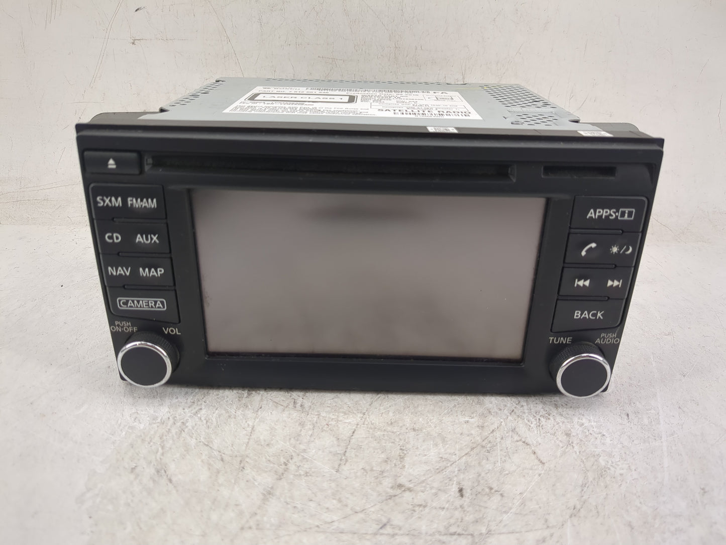 2016 Nissan Sentra Radio AM FM Cd Player Receiver Replacement P/N:259154AF1A 7 612 051 346, 28185 9MC1A Fits OEM Used Auto P