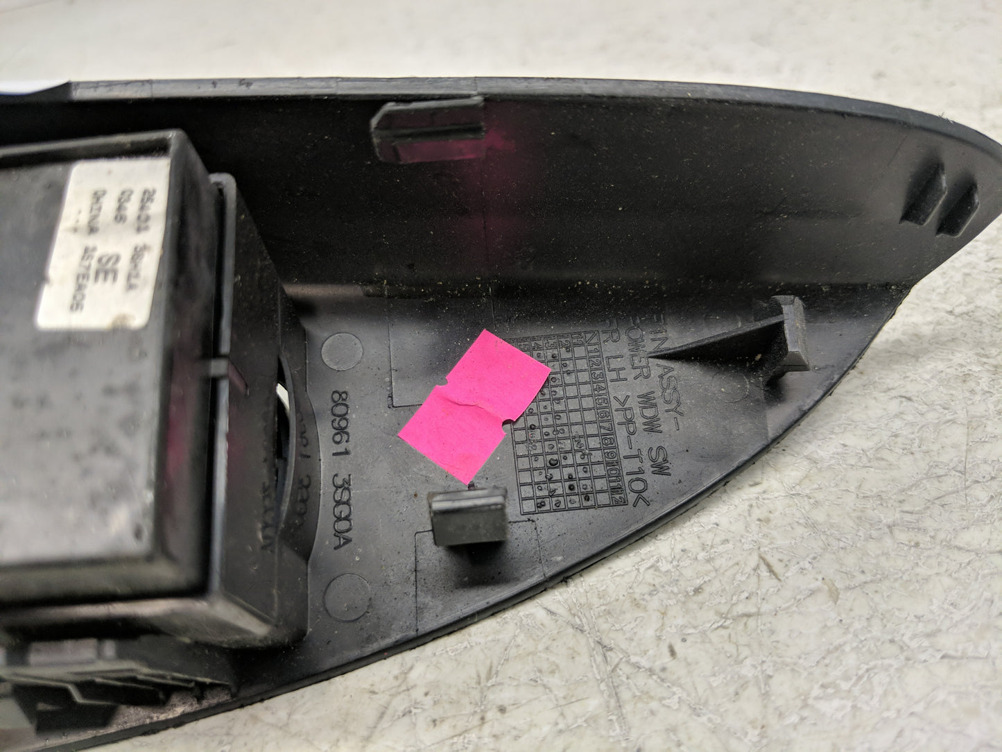 2013-2019 Nissan Sentra Master Power Window Switch Replacement Driver Side Left P/N:25401 3SH1A 80961 3SG0A Fits OEM Used Au