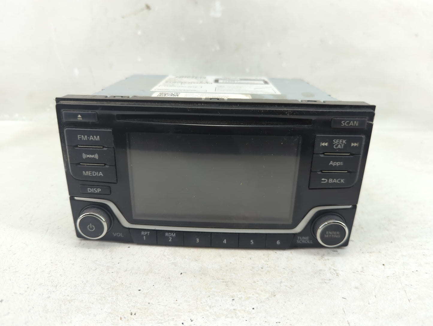 2016 Nissan Sentra Radio AM FM Cd Player Receiver Replacement P/N:28185-4AF1A Fits OEM Used Auto Parts - Oemusedautoparts1.c