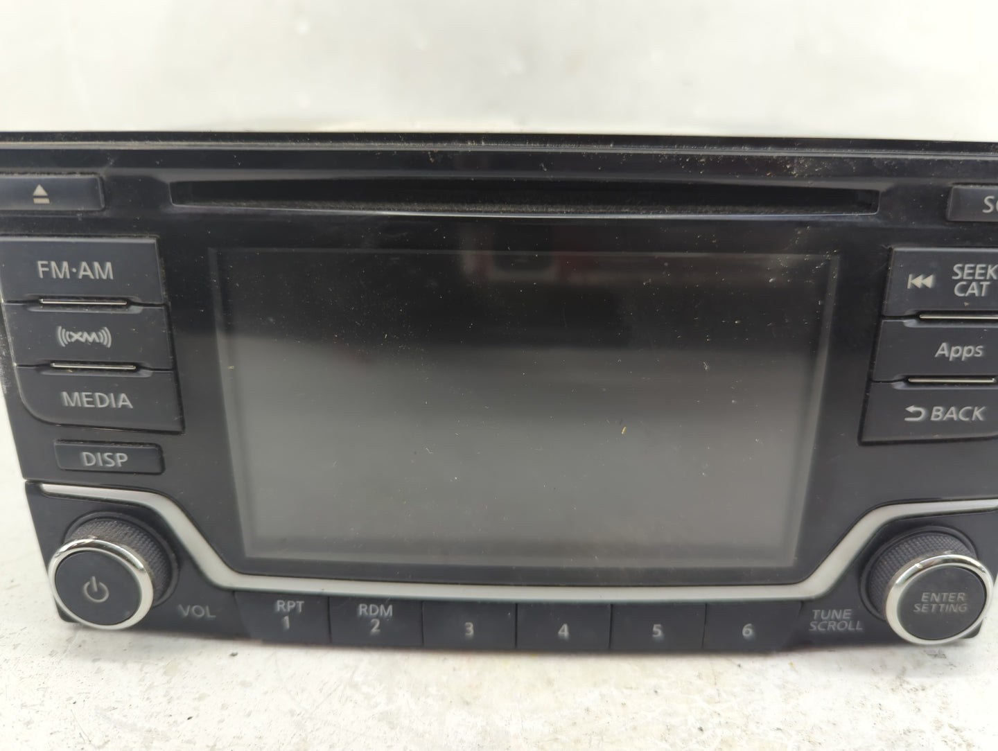 2016 Nissan Sentra Radio AM FM Cd Player Receiver Replacement P/N:28185-4AF1A Fits OEM Used Auto Parts - Oemusedautoparts1.c