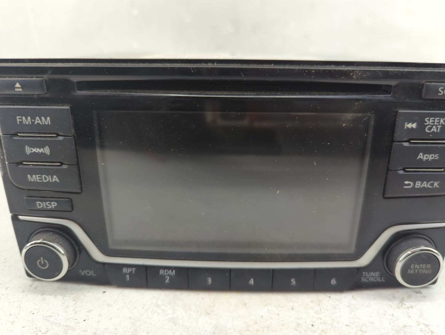 2016 Nissan Sentra Radio AM FM Cd Player Receiver Replacement P/N:28185-4AF1A Fits OEM Used Auto Parts - Oemusedautoparts1.c