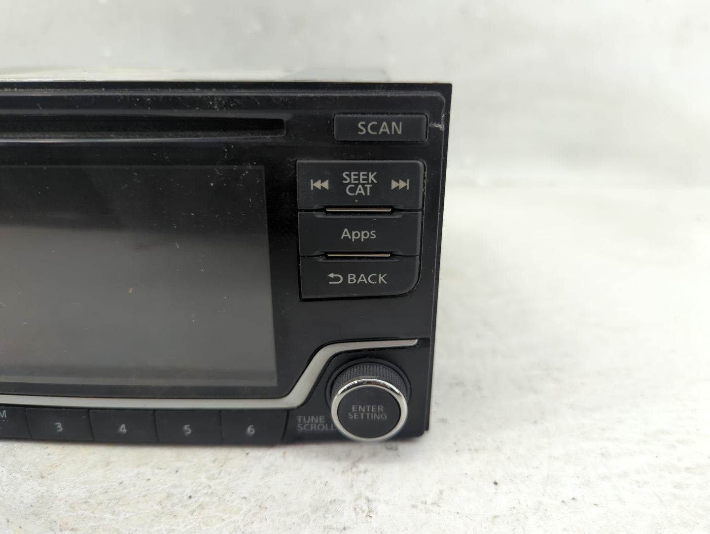 2016 Nissan Sentra Radio AM FM Cd Player Receiver Replacement P/N:28185-4AF1A Fits OEM Used Auto Parts - Oemusedautoparts1.c