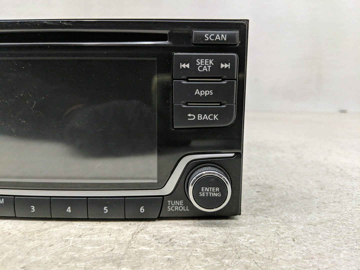 2016 Nissan Sentra Radio AM FM Cd Player Receiver Replacement P/N:28185 4AF1A Fits OEM Used Auto Parts - Oemusedautoparts1.c