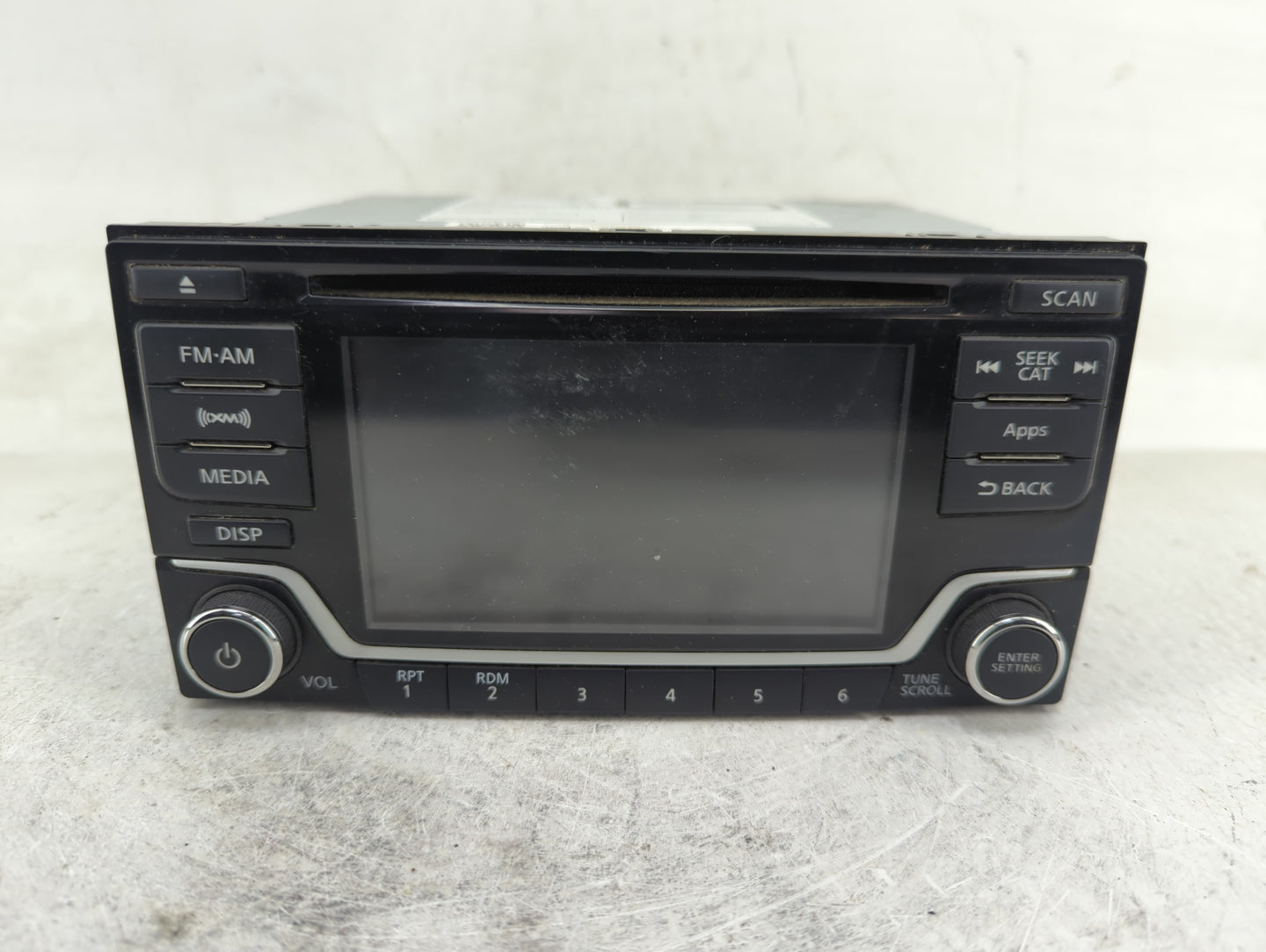 2016 Nissan Sentra Radio AM FM Cd Player Receiver Replacement P/N:28185 4AF1A Fits OEM Used Auto Parts - Oemusedautoparts1.c