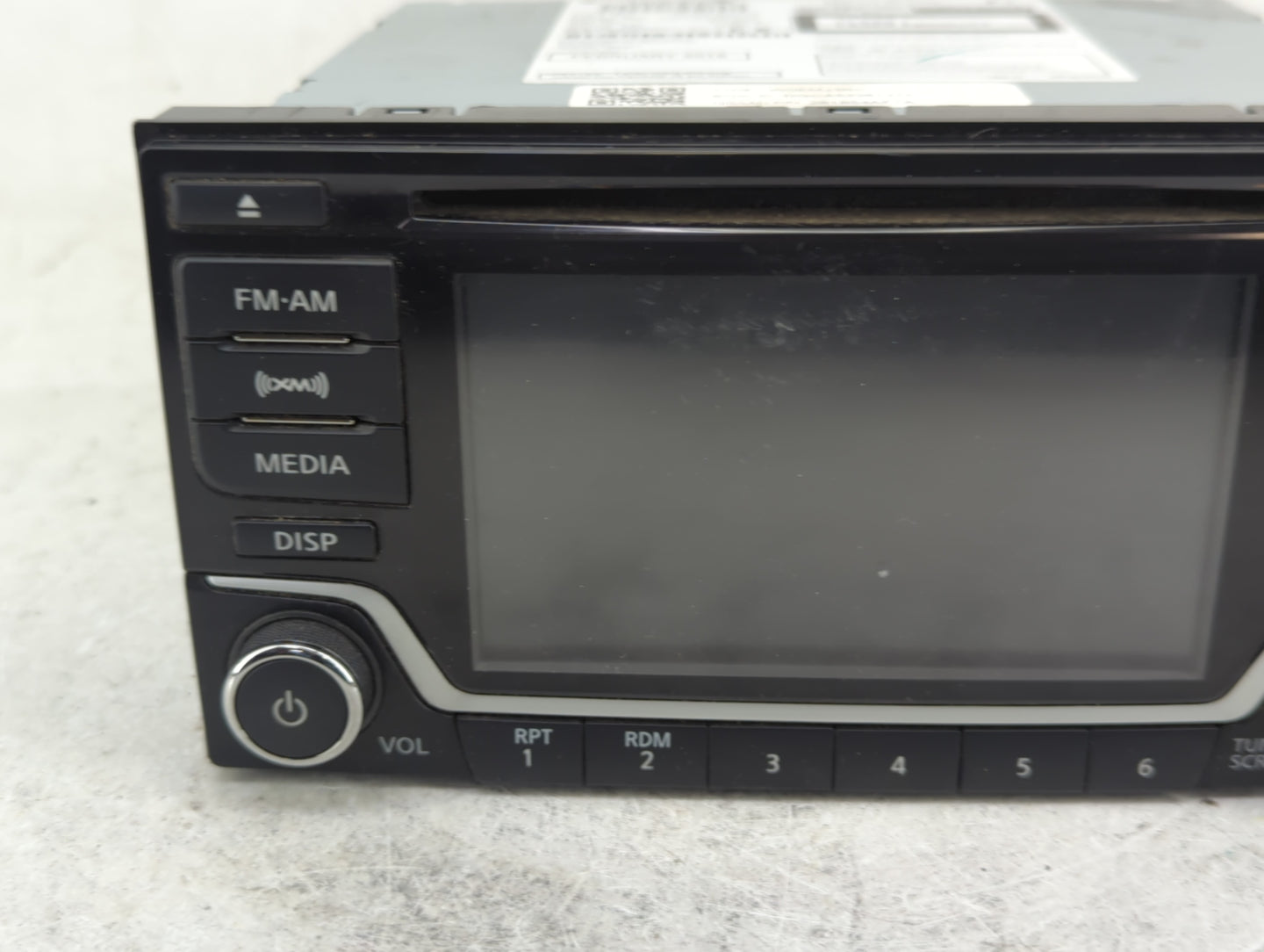 2016 Nissan Sentra Radio AM FM Cd Player Receiver Replacement P/N:28185 4AF1A Fits OEM Used Auto Parts - Oemusedautoparts1.c