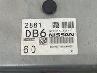 2016-2017 Nissan Sentra PCM Engine Control Computer ECU ECM PCU OEM P/N:NEC018-684 Fits Fits 2016 2017 OEM Used Auto Parts -