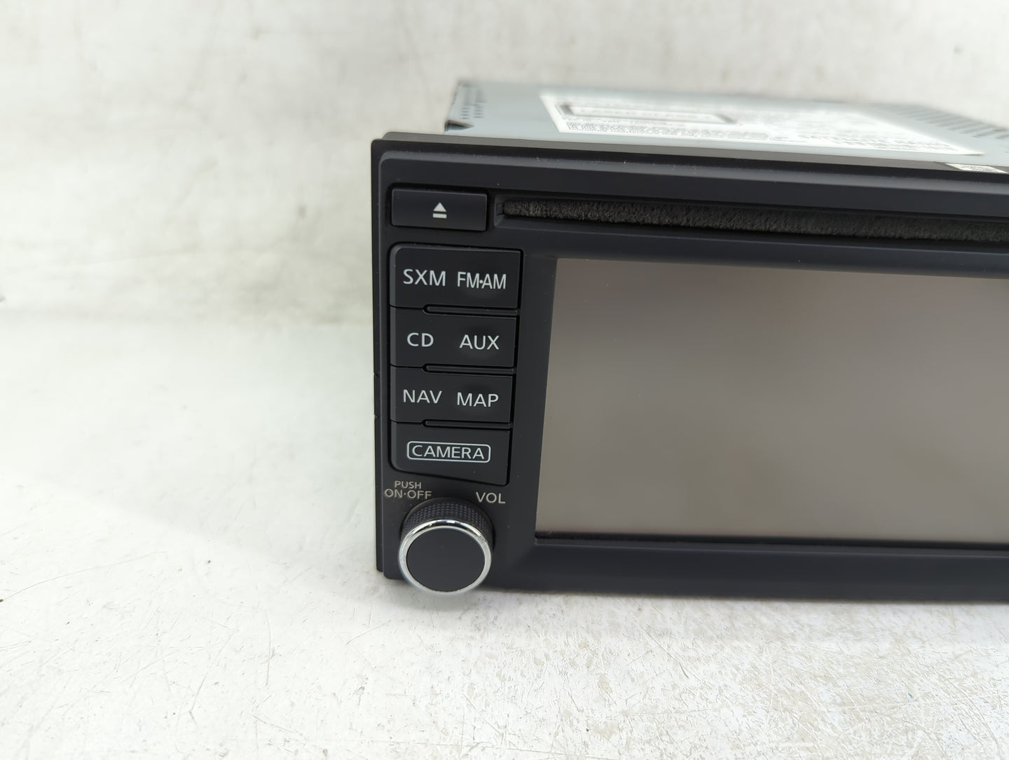 2016 Nissan Sentra Radio AM FM Cd Player Receiver Replacement P/N:259154AF0A 7 612 051 343 Fits OEM Used Auto Parts - Oemuse
