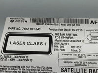 2016 Nissan Sentra Radio AM FM Cd Player Receiver Replacement P/N:259154AF0A 7 612 051 343 Fits OEM Used Auto Parts - Oemuse