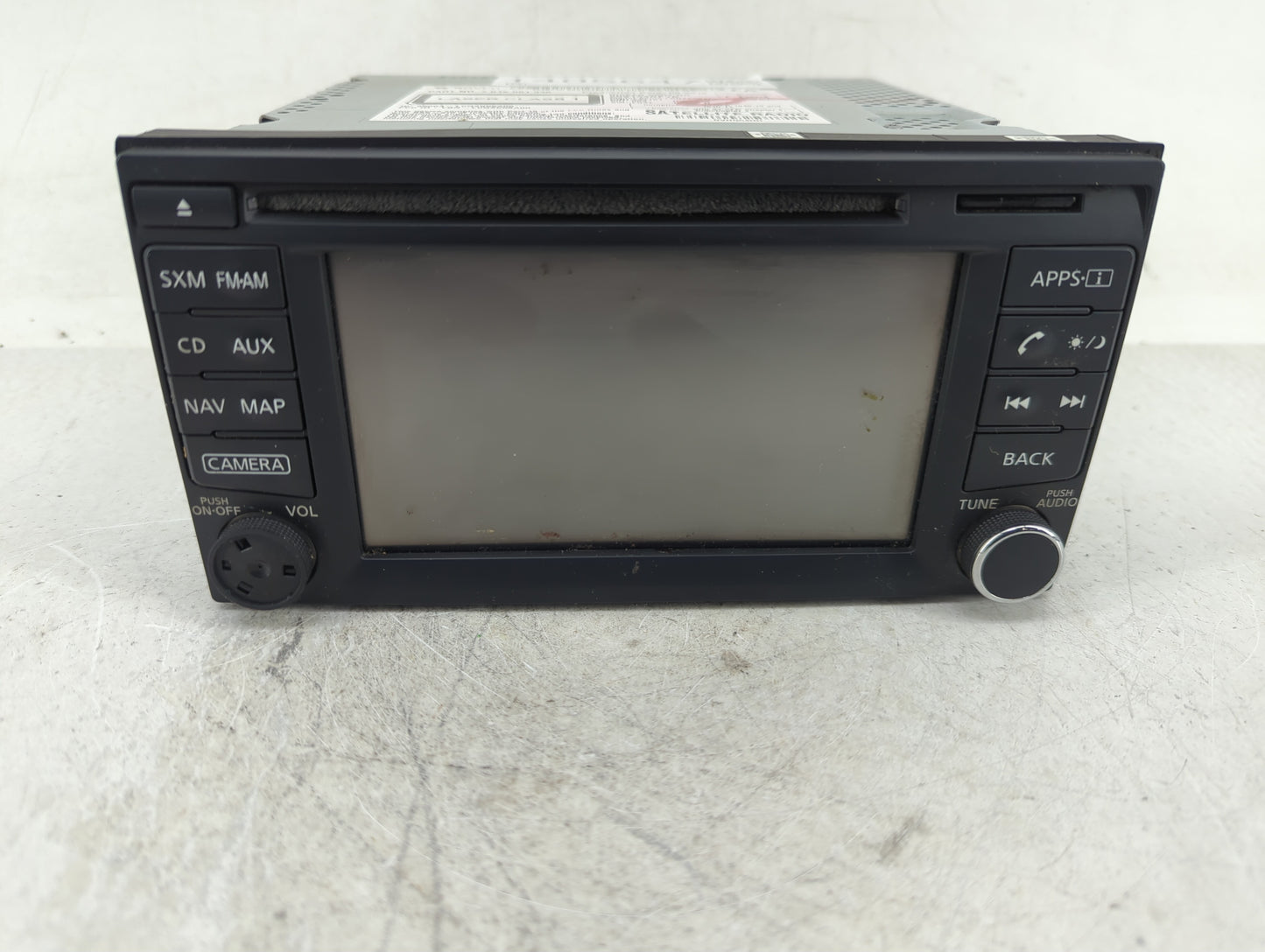 2016 Nissan Sentra Radio AM FM Cd Player Receiver Replacement P/N:7612051346 Fits OEM Used Auto Parts - Oemusedautoparts1.co