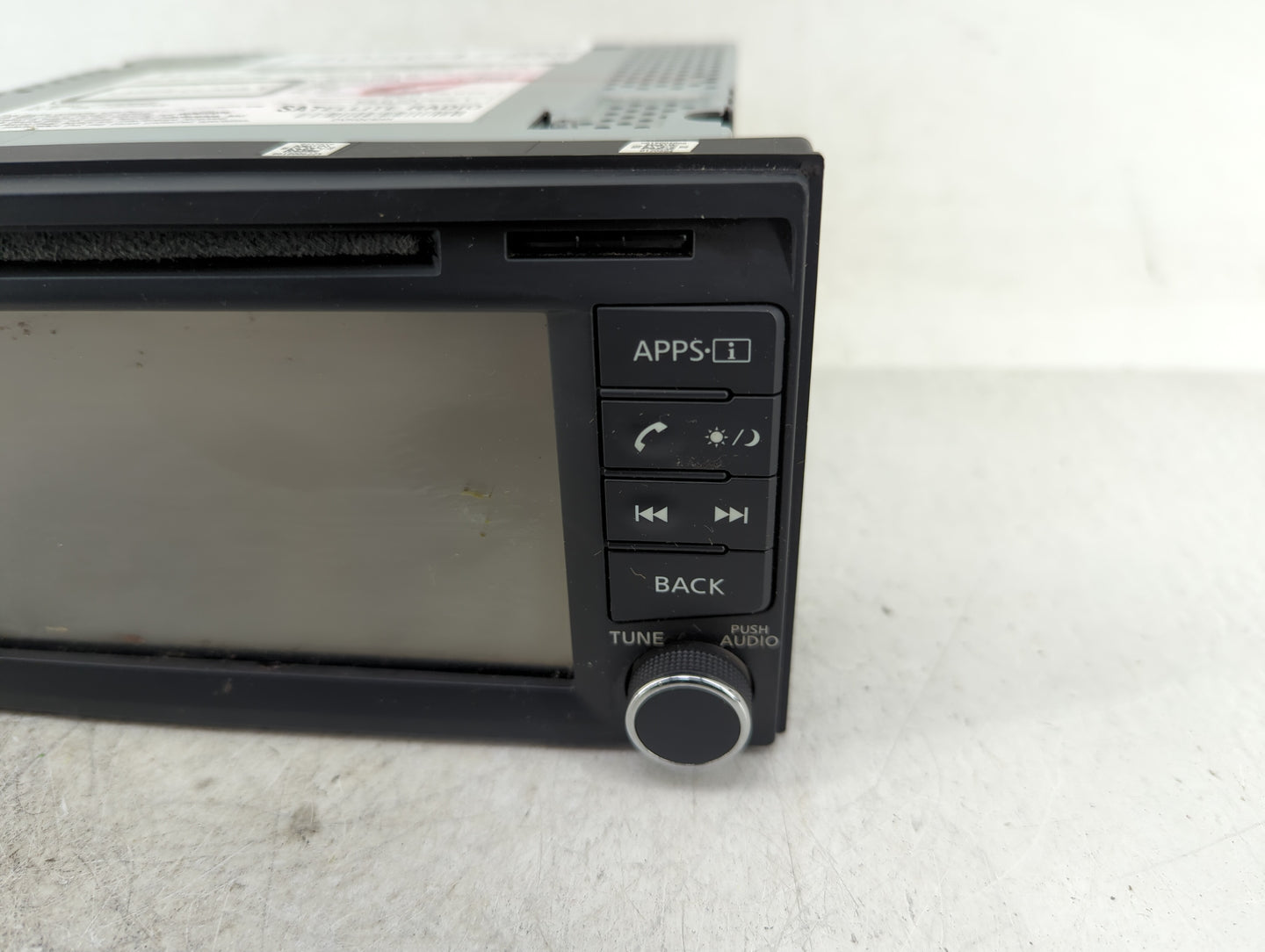 2016 Nissan Sentra Radio AM FM Cd Player Receiver Replacement P/N:7612051346 Fits OEM Used Auto Parts - Oemusedautoparts1.co
