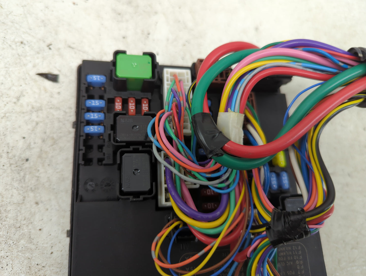 2013-2019 Nissan Sentra Fusebox Fuse Box Panel Relay Module Fits Fits 2013 2014 2015 2016 2017 2018 2019 OEM Used Auto Parts