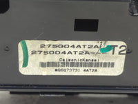 2015-2017 Nissan Sentra Climate Control Module Temperature AC/Heater Replacement P/N:275004AT2A Fits Fits 2015 2016 2017 OEM