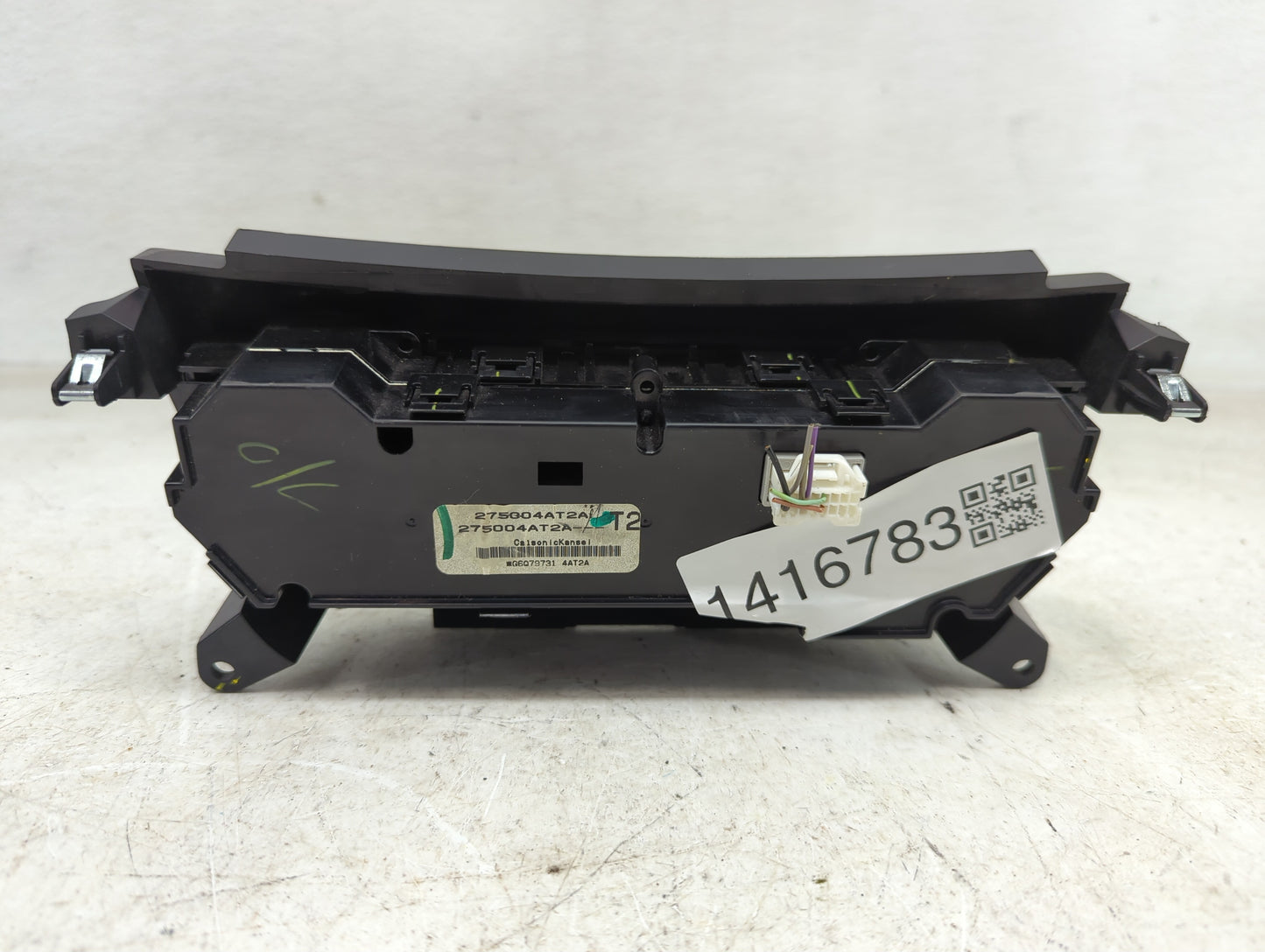 2015-2017 Nissan Sentra Climate Control Module Temperature AC/Heater Replacement P/N:275004AT2A Fits Fits 2015 2016 2017 OEM