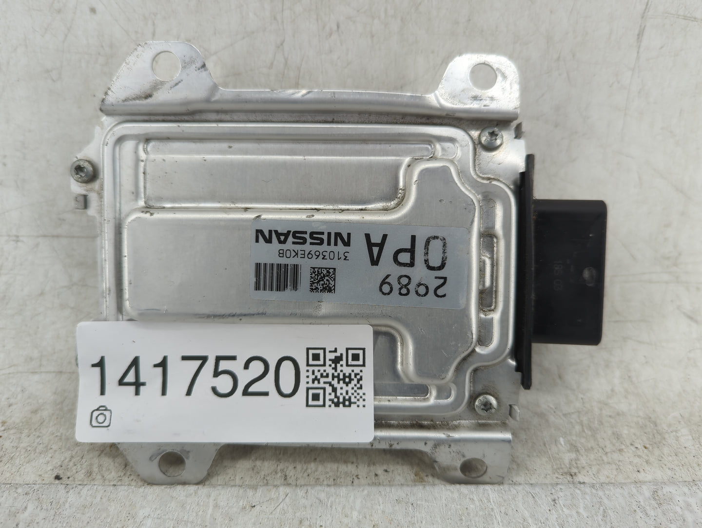 2016-2017 Nissan Sentra PCM Engine Control Computer ECU ECM PCU OEM P/N:310F6-5RD0A Fits Fits 2016 2017 OEM Used Auto Parts 