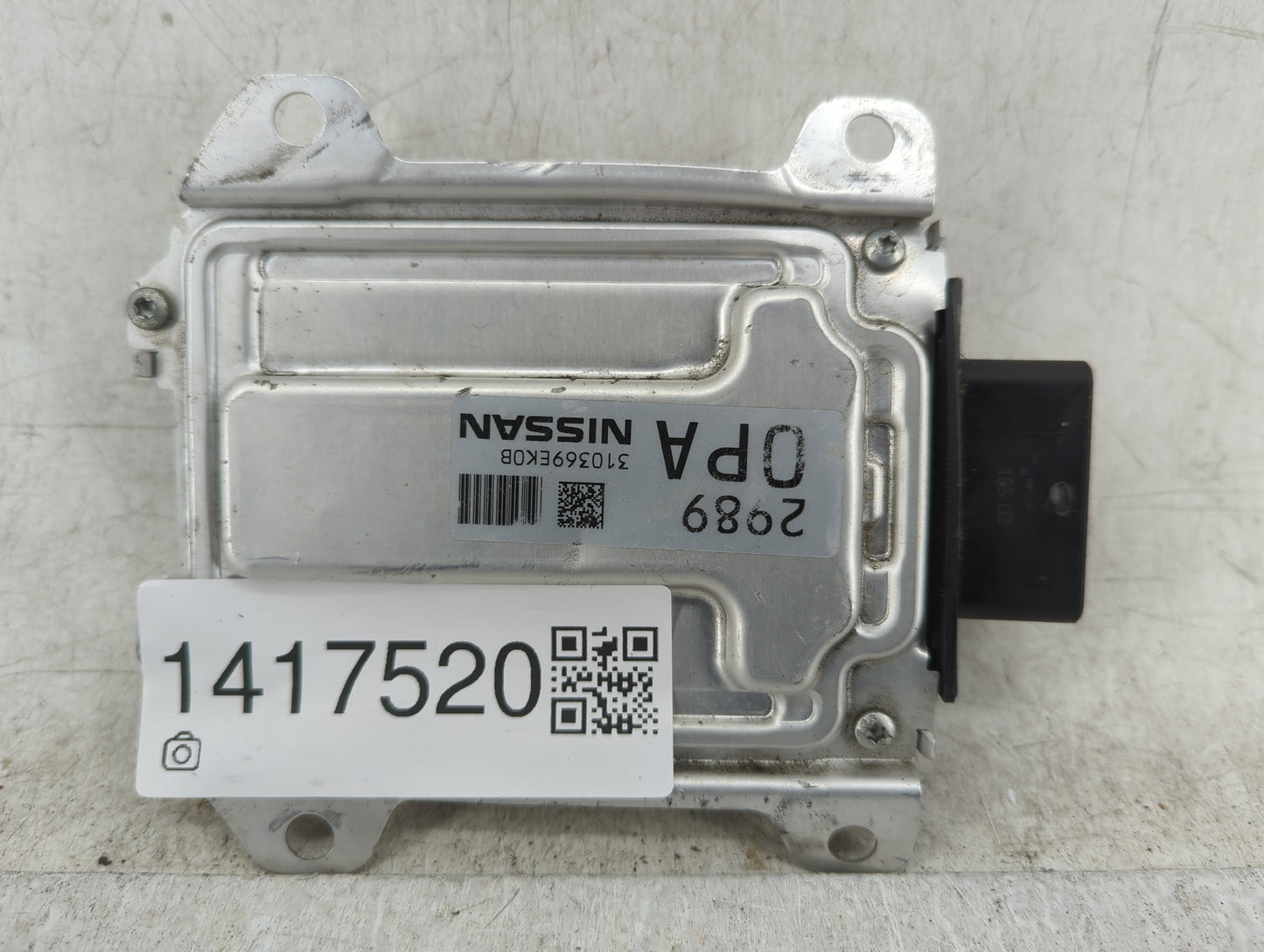 2016-2017 Nissan Sentra PCM Engine Control Computer ECU ECM PCU OEM P/N:310F6-5RD0A Fits Fits 2016 2017 OEM Used Auto Parts 