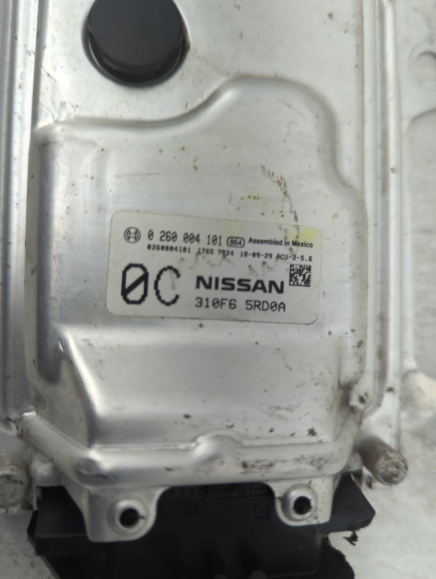 2016-2017 Nissan Sentra PCM Engine Control Computer ECU ECM PCU OEM P/N:310F6-5RD0A Fits Fits 2016 2017 OEM Used Auto Parts 