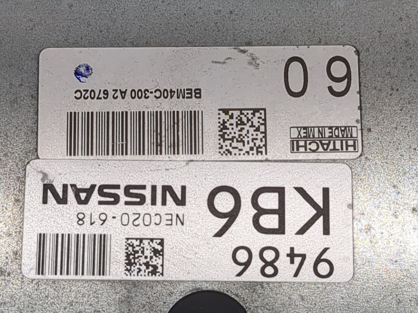 2016-2017 Nissan Sentra PCM Engine Control Computer ECU ECM PCU OEM P/N:NEC020-618 BEM40C-300 A2 Fits Fits 2016 2017 OEM Use