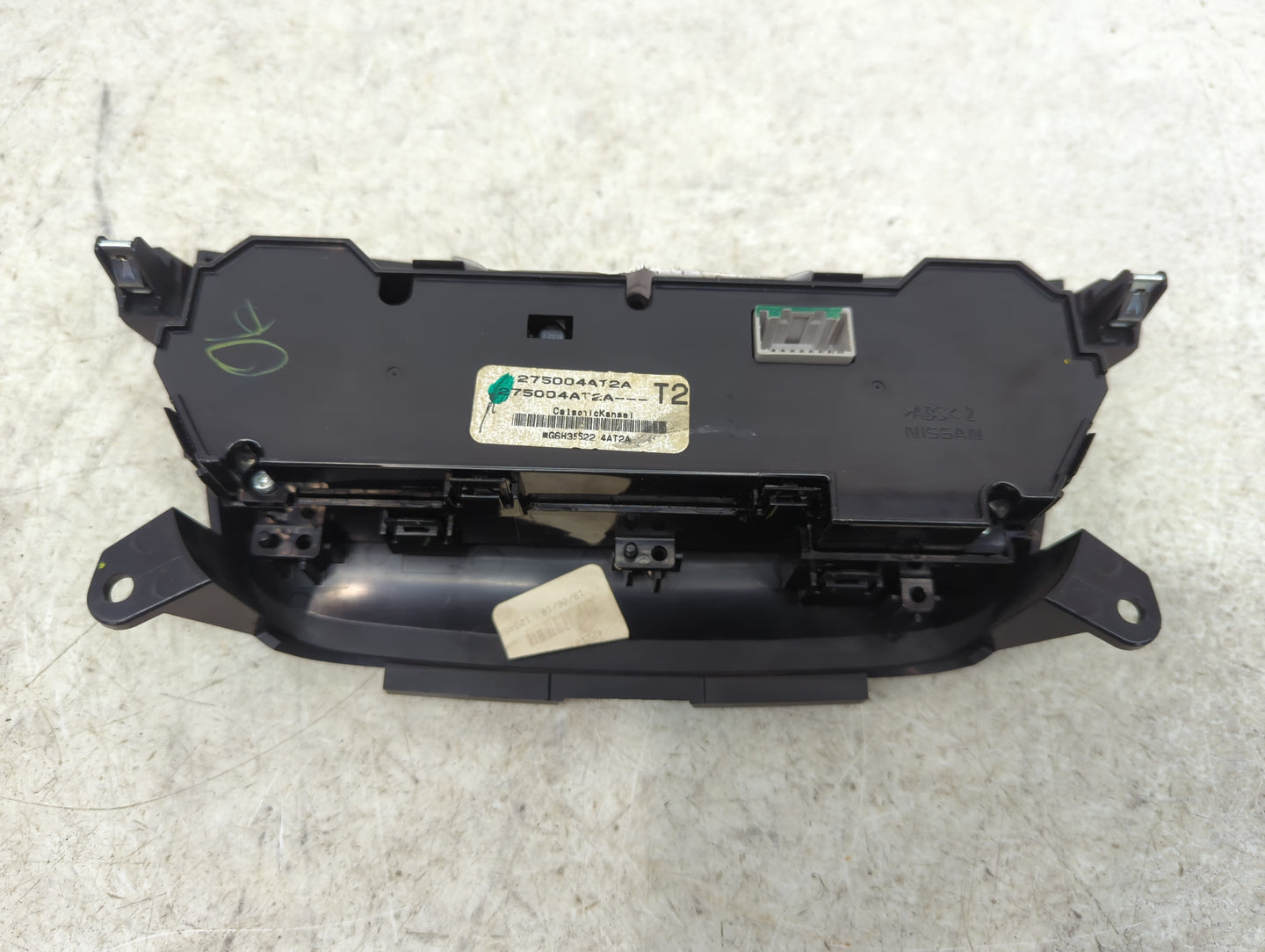 2015-2017 Nissan Sentra Climate Control Module Temperature AC/Heater Replacement P/N:275004AT2A Fits Fits 2015 2016 2017 OEM