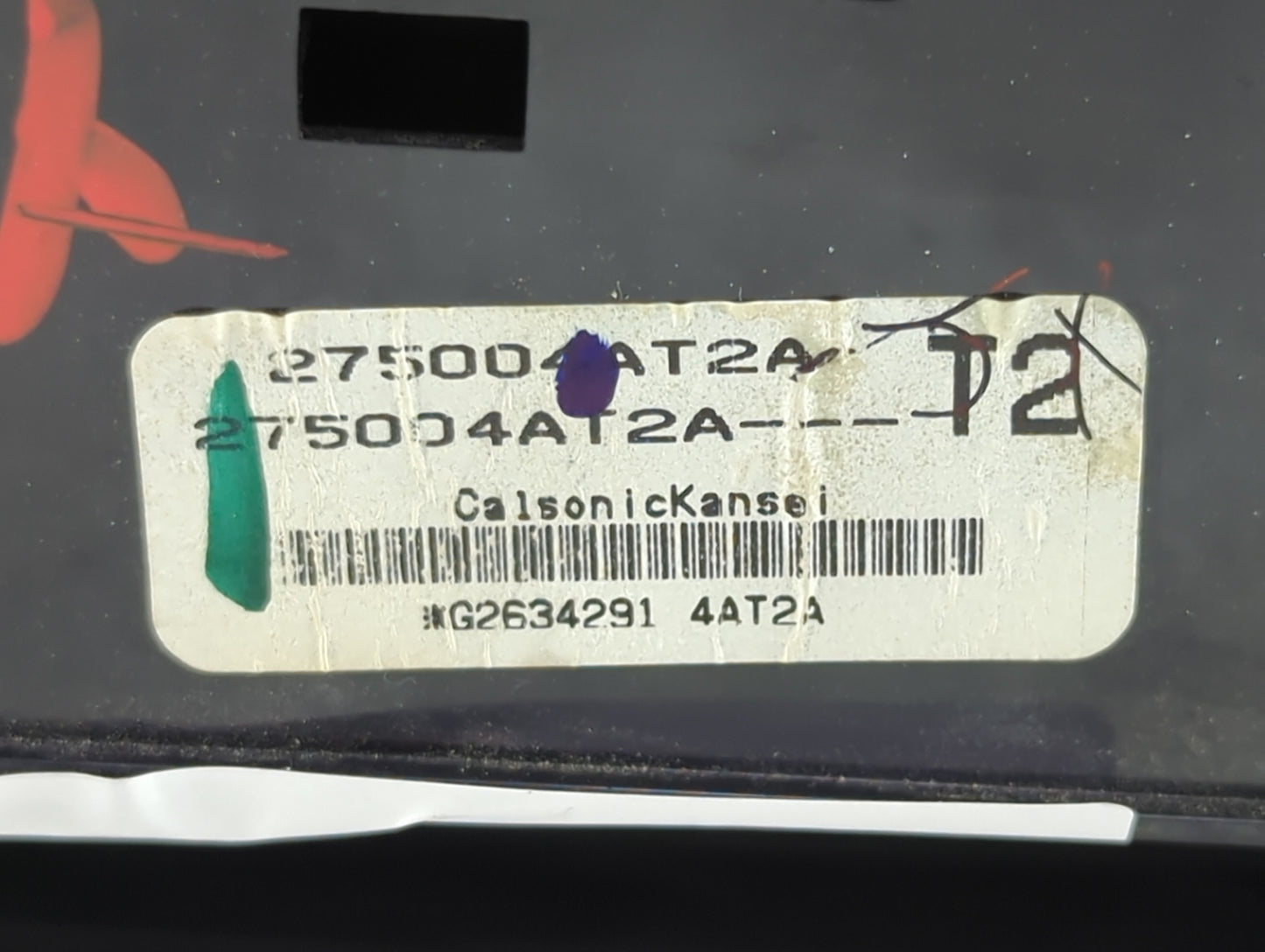 2015-2017 Nissan Sentra Climate Control Module Temperature AC/Heater Replacement P/N:275004AT2A Fits Fits 2015 2016 2017 OEM