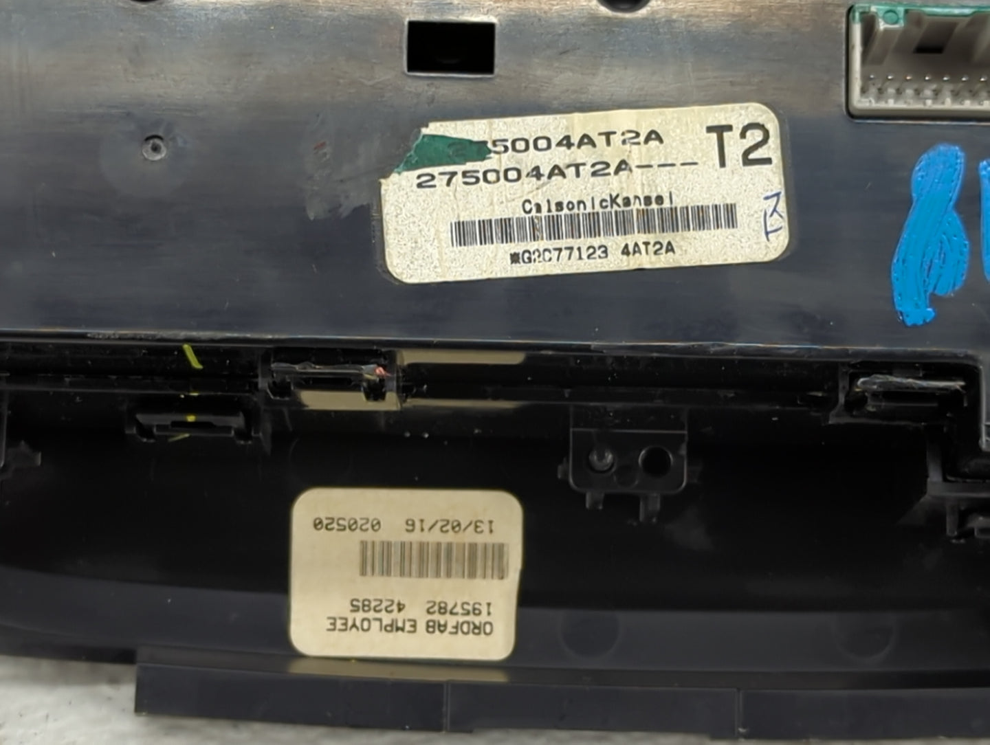 2015-2017 Nissan Sentra Climate Control Module Temperature AC/Heater Replacement Fits Fits 2015 2016 2017 OEM Used Auto Part