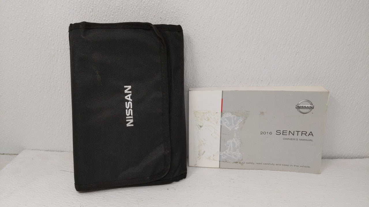 2016 Nissan Sentra Owners Manual Book Guide OEM Used Auto Parts - Oemusedautoparts1.com