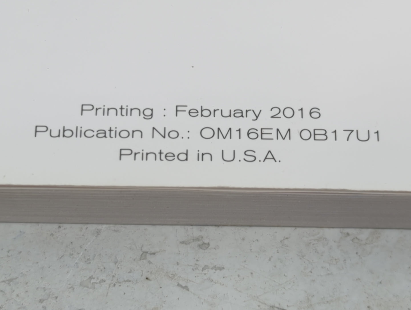 2016 Nissan Sentra Owners Manual Book Guide P/N:OM16EM0B17U1 OEM Used Auto Parts - Oemusedautoparts1.com