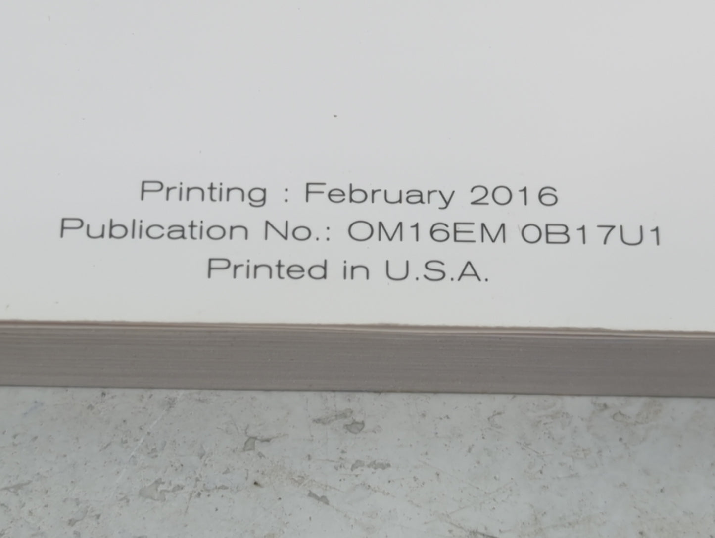 2016 Nissan Sentra Owners Manual Book Guide P/N:OM16EM0B17U1 OEM Used Auto Parts - Oemusedautoparts1.com