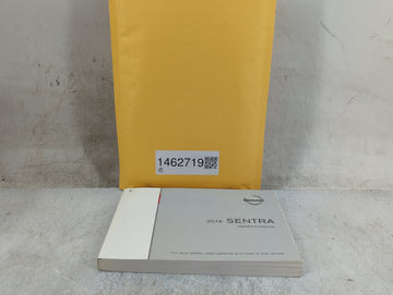 2016 Nissan Sentra Owners Manual Book Guide P/N:OM16EM0B17U0 OEM Used Auto Parts - Oemusedautoparts1.com