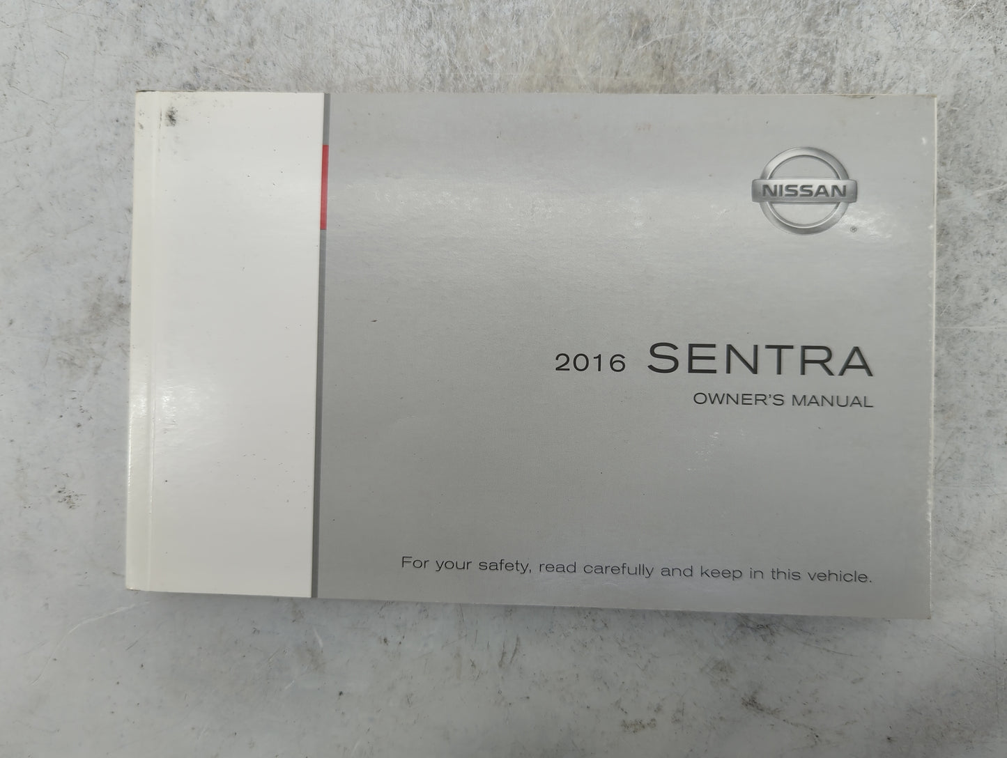 2016 Nissan Sentra Owners Manual Book Guide P/N:OM16EM0B17U0 OEM Used Auto Parts - Oemusedautoparts1.com