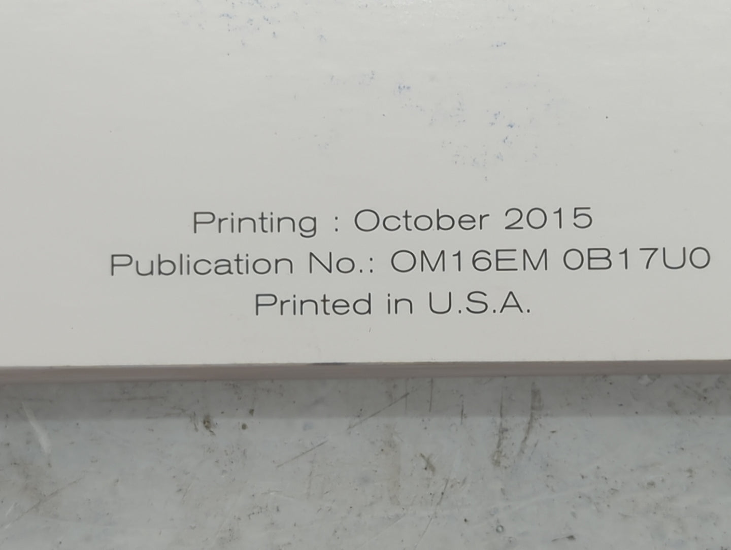 2016 Nissan Sentra Owners Manual Book Guide P/N:OM16EM0B17U0 OEM Used Auto Parts - Oemusedautoparts1.com