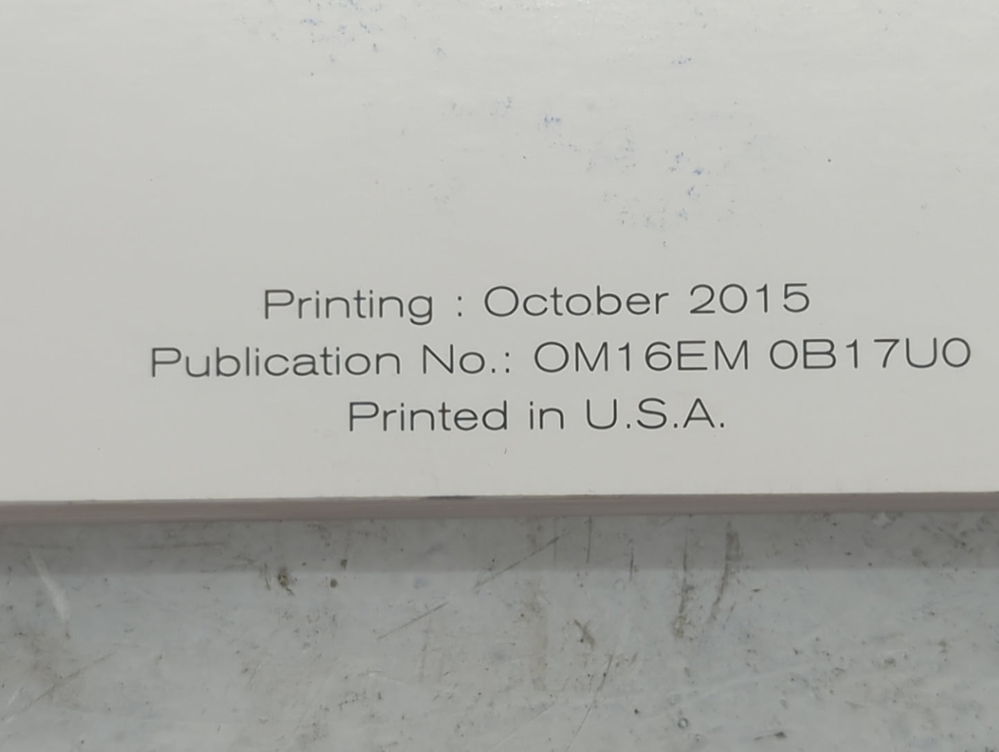2016 Nissan Sentra Owners Manual Book Guide P/N:OM16EM0B17U0 OEM Used Auto Parts - Oemusedautoparts1.com