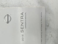 2016 Nissan Sentra Owners Manual Book Guide P/N:OM16EM0B17U0 OEM Used Auto Parts - Oemusedautoparts1.com