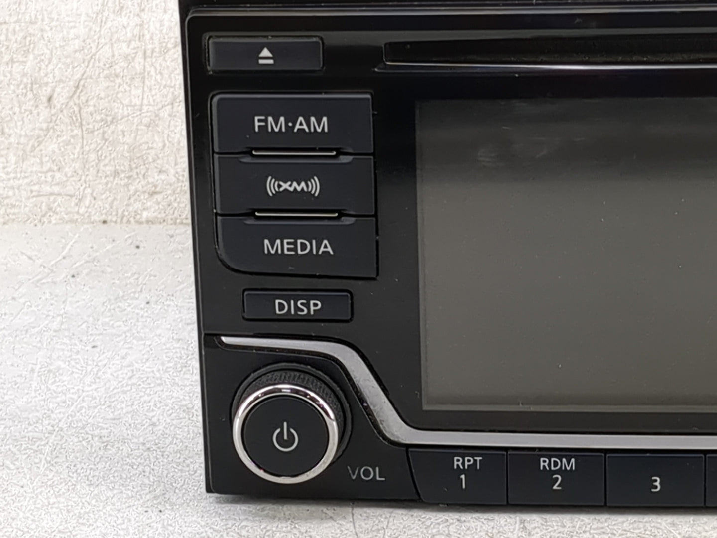 2016 Nissan Sentra Radio AM FM Cd Player Receiver Replacement P/N:28185 4AF1A CQ-FN25E4GX, AN1503 Fits OEM Used Auto Parts -