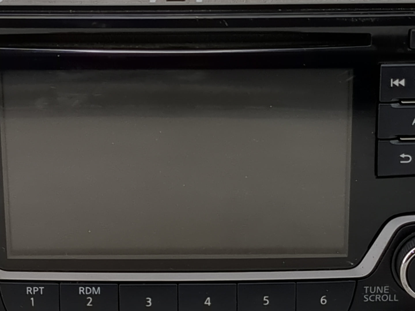 2016 Nissan Sentra Radio AM FM Cd Player Receiver Replacement P/N:28185 4AF1A CQ-FN25E4GX, AN1503 Fits OEM Used Auto Parts -