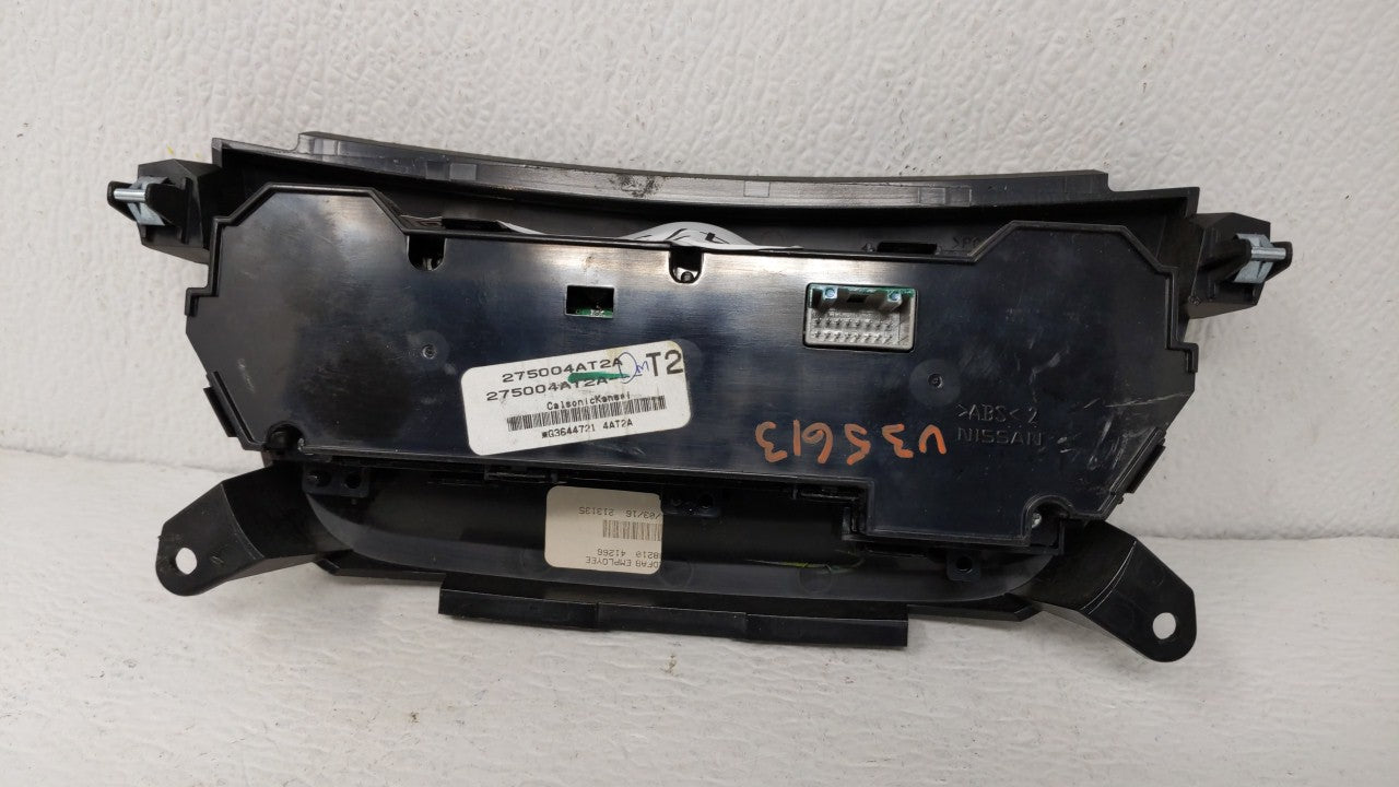 2015-2017 Nissan Sentra Climate Control Module Temperature AC/Heater Replacement P/N:275004AT2A Fits Fits 2015 2016 2017 OEM