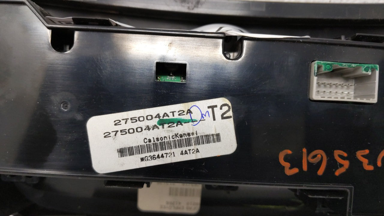2015-2017 Nissan Sentra Climate Control Module Temperature AC/Heater Replacement P/N:275004AT2A Fits Fits 2015 2016 2017 OEM