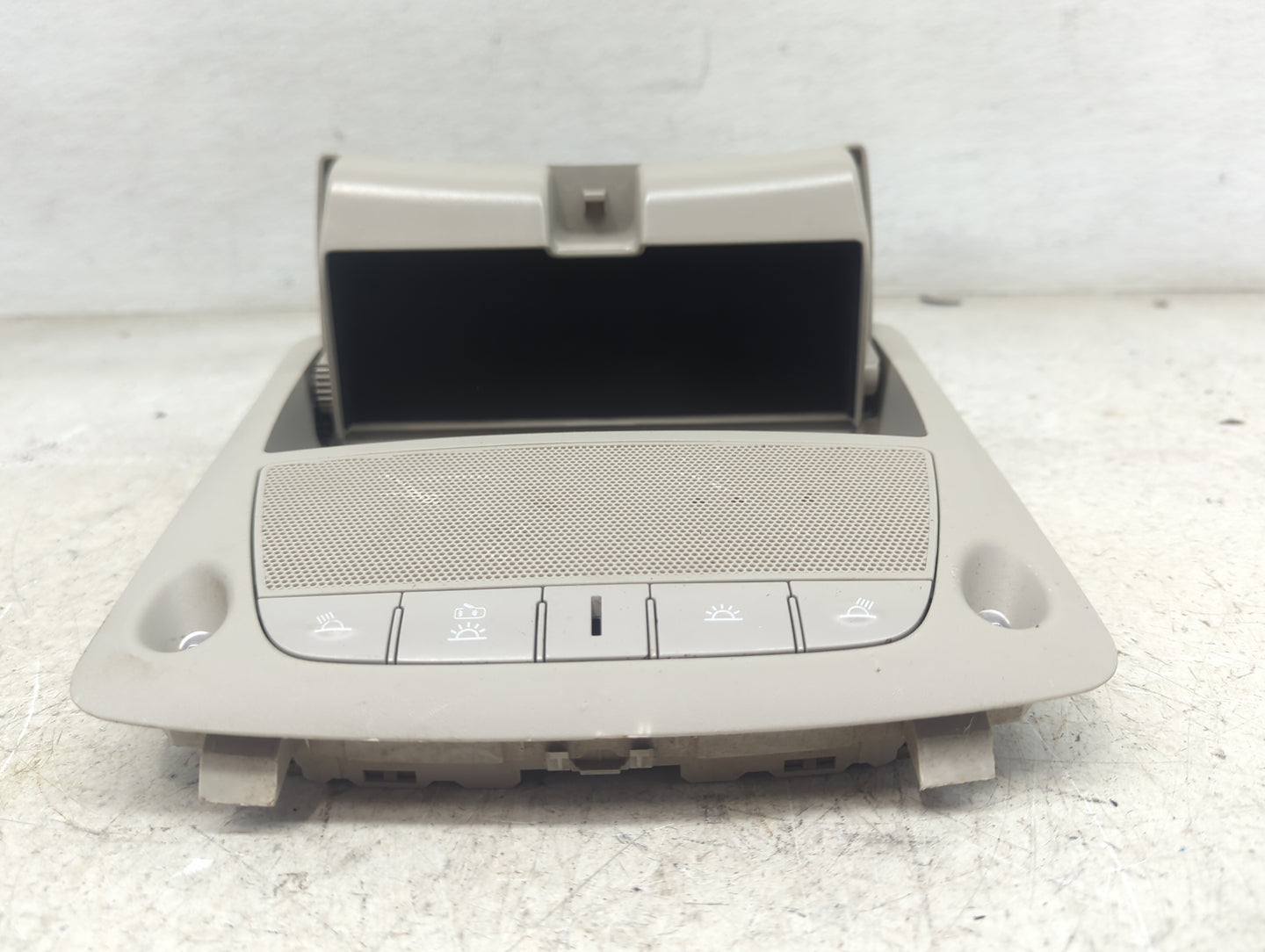 2014-2017 Nissan Sentra Overhead Roof Console Tan - Oemusedautoparts1.com